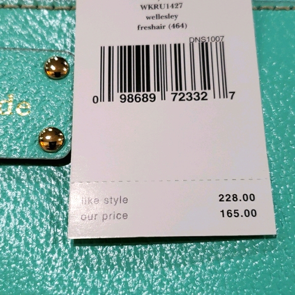 DONATED-NEW KATE SPADE LEATHER BAG - Picture 8 of 12